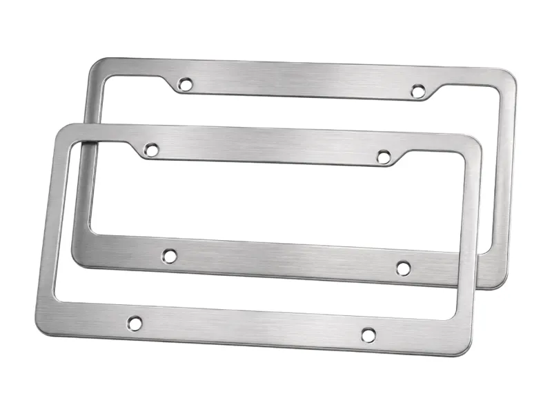 304 Stainless Steel License Plate Frames