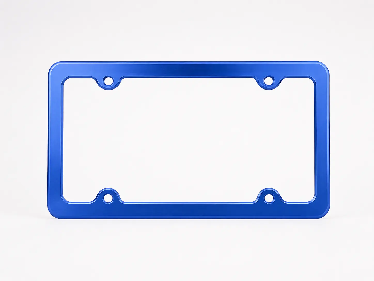 Anodized Finish Aluminum License Plate Frames