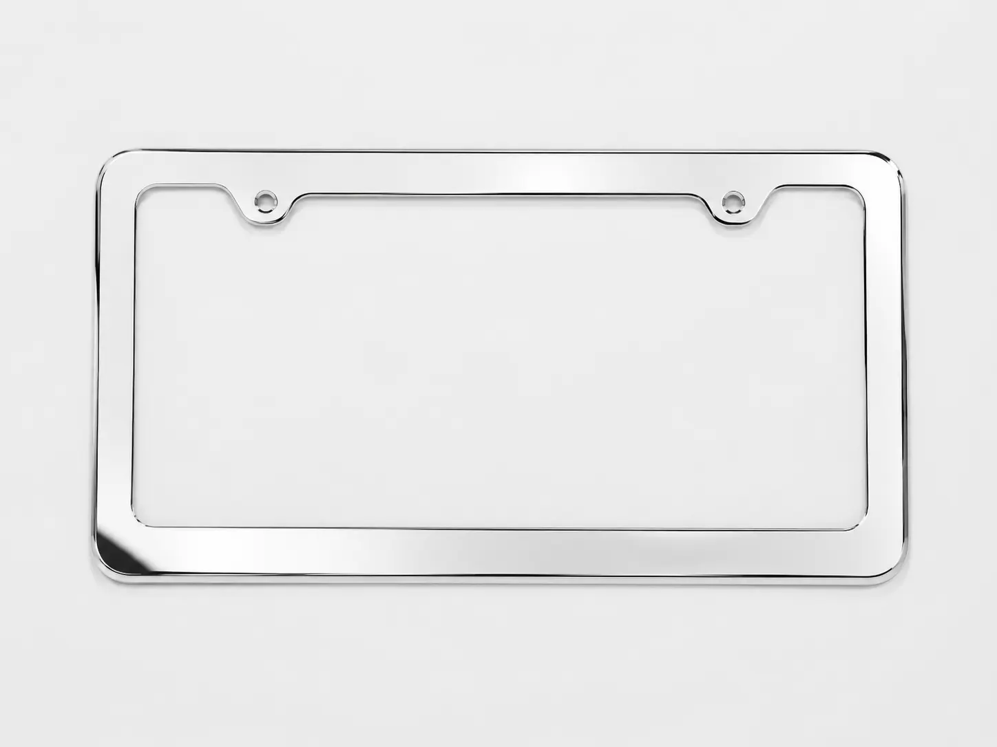 Brushed Finish Stainless Steel License Plate Frames