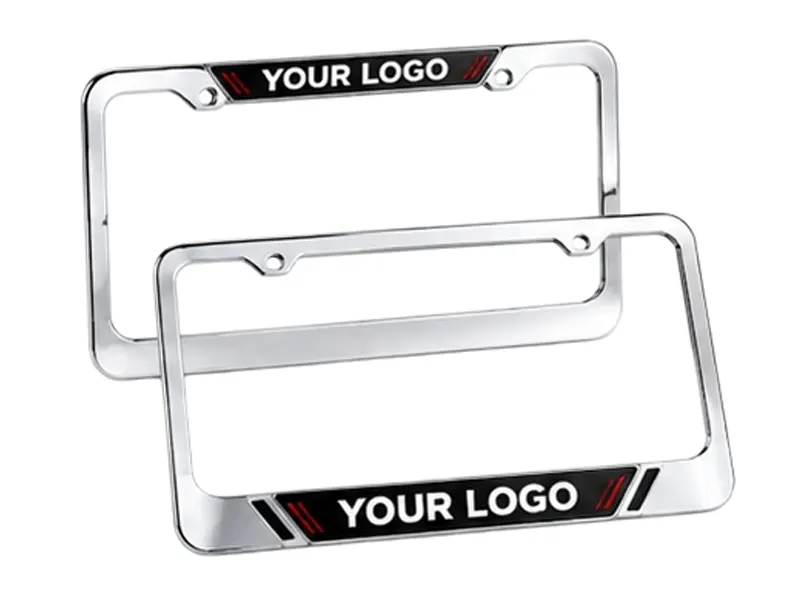 Custom Branded Chrome Frames