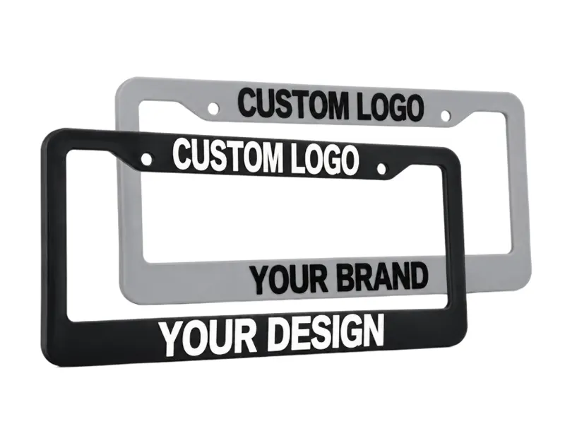 Custom Logo Silicone Frames