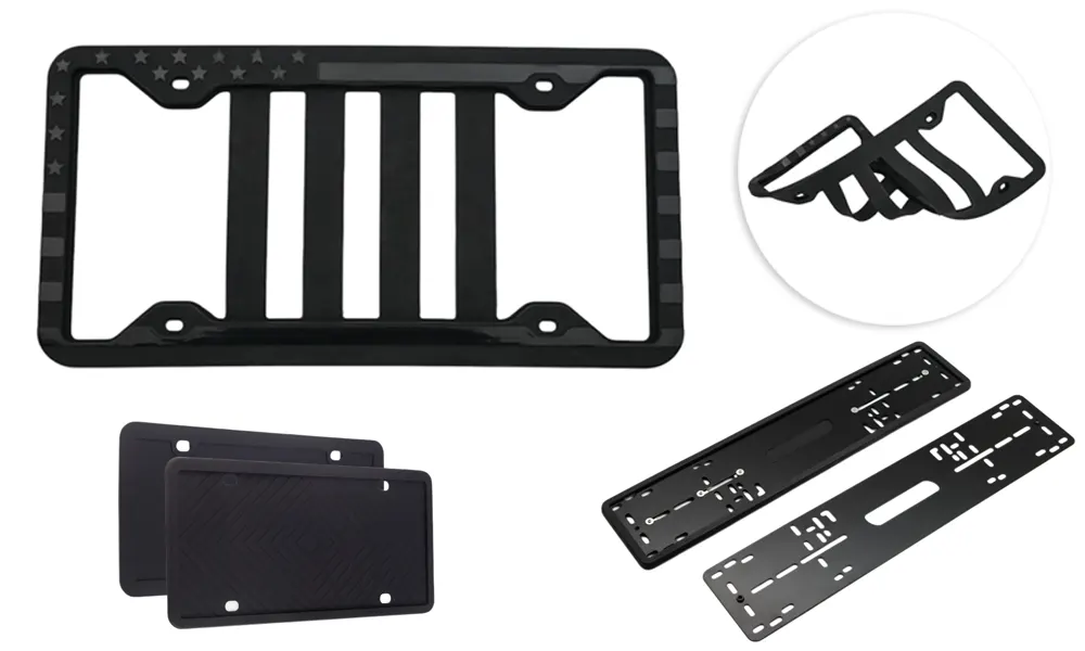 Custom Silicone License Plate Frames Manufacturer