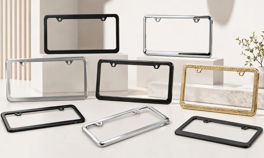 Custom US License Plate Frames Manufacturer