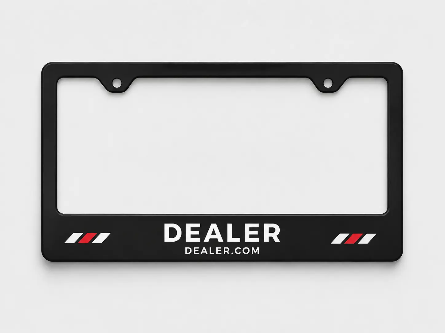 Dealer UV Printed License Plate Frames