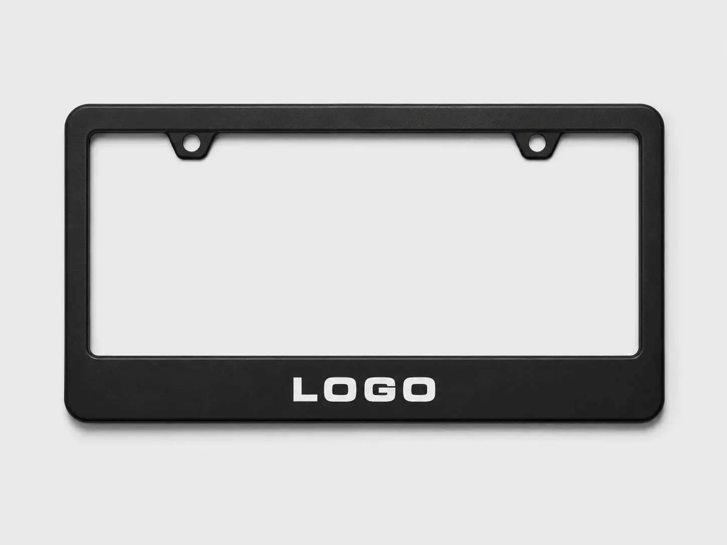Logo Printed License Plate Frames