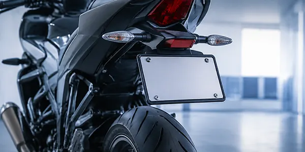 Motorcycle License Plate Frames