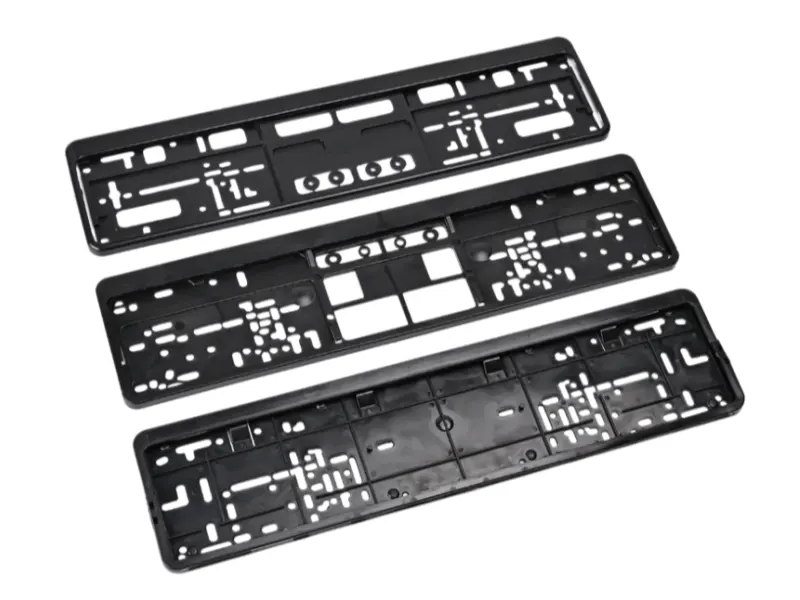 PP Plastic License Plate Frames