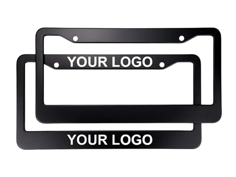 PS Plastic License Plate Frames