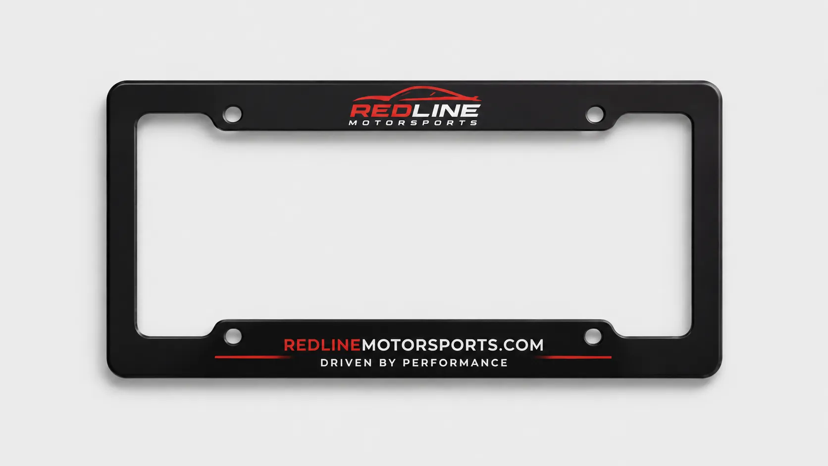 Silk Screen Printing License Plate Frames