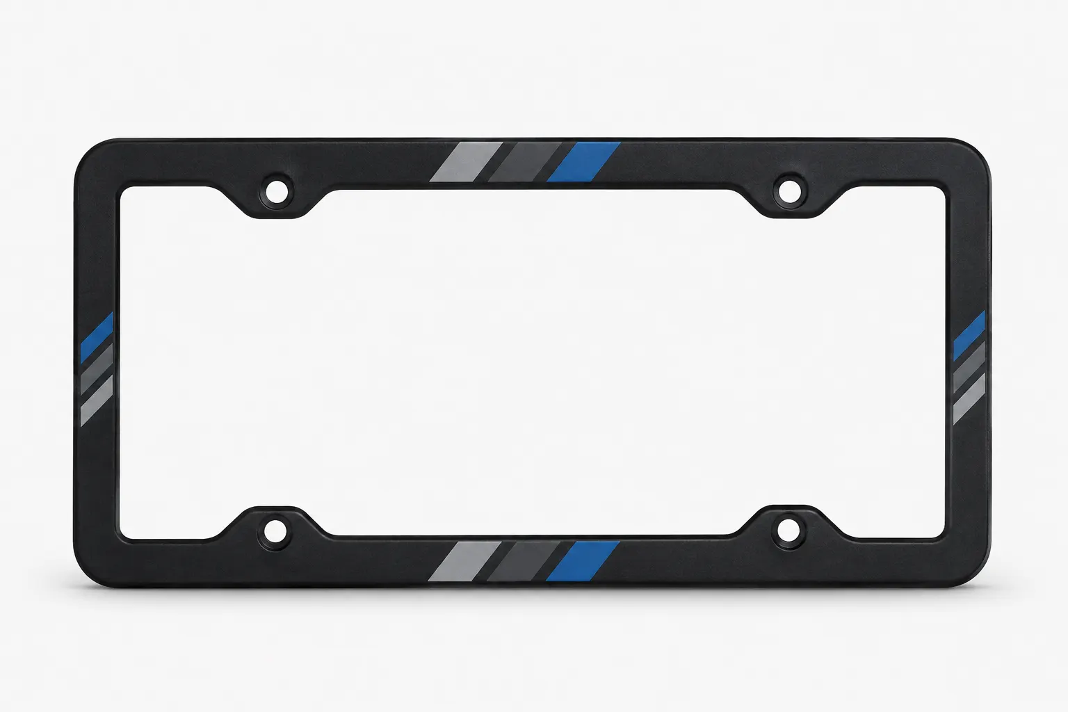 Simple Pattern Printing License Plate Frames