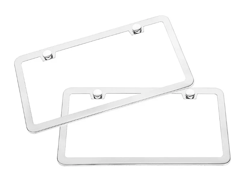 Slim Motorcycle License Plate Frames