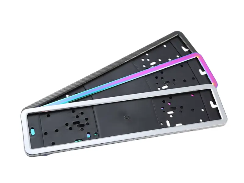 Stainless Steel European License Plate Frame