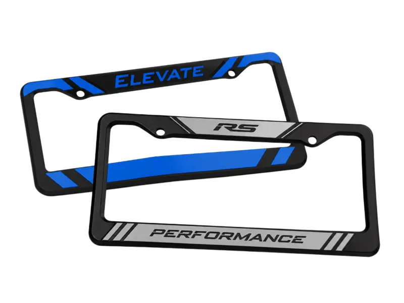 Wide Bottom Dealer License Plate Frames