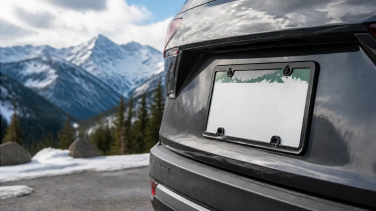 colorado license plate frame law