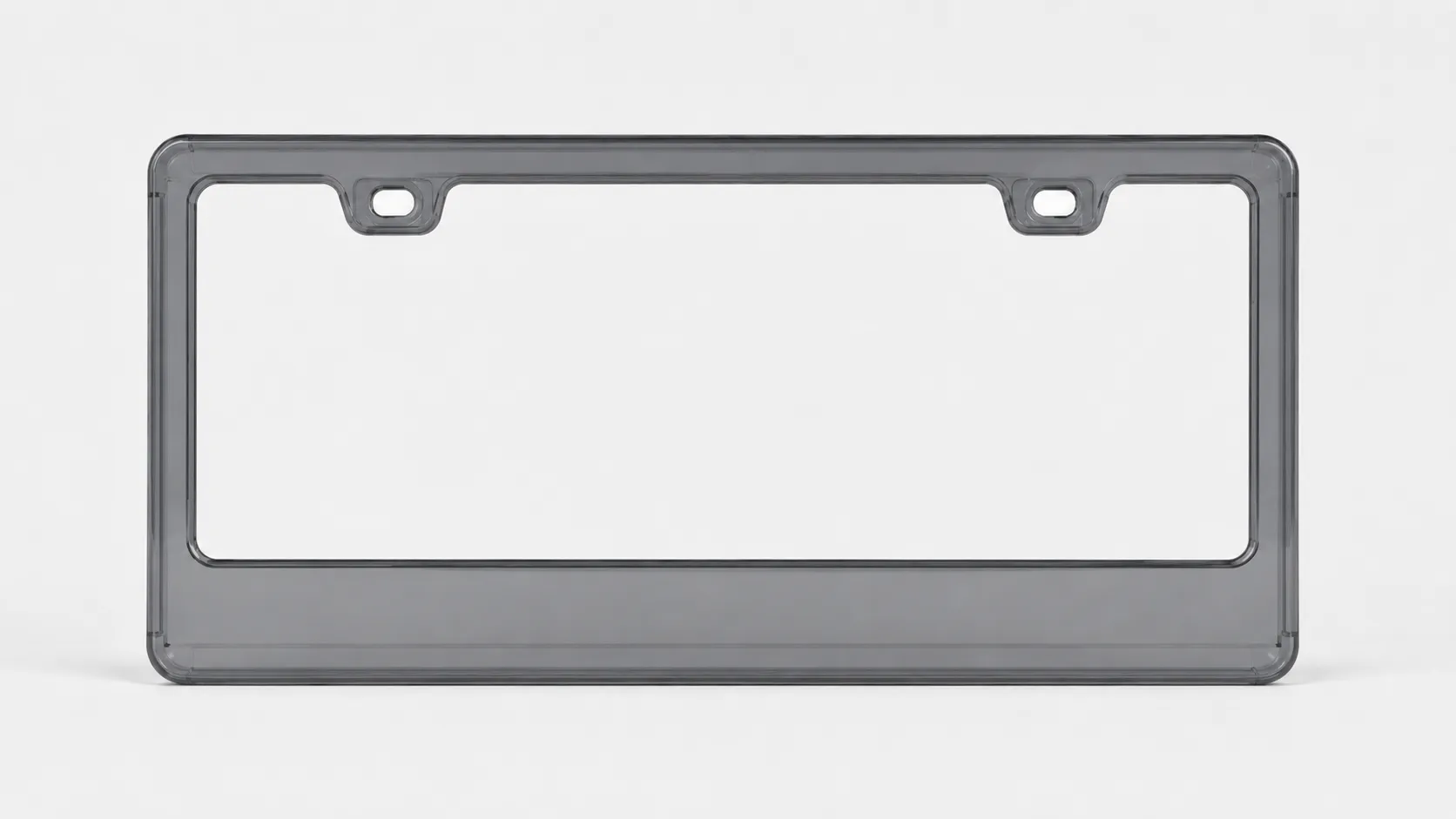 pc ps license plate frame