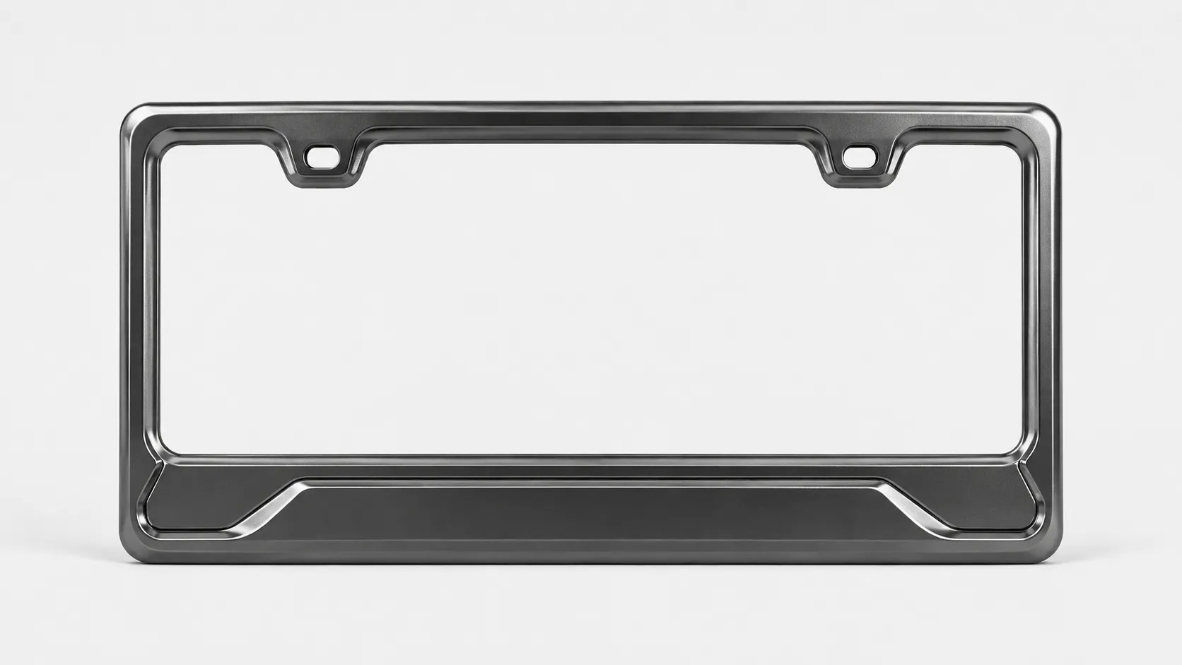 zinc alloy license plate frame