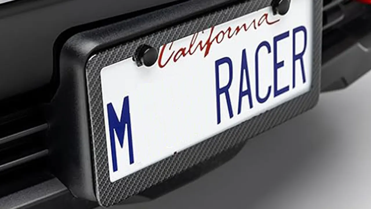License Plate Frame Thickness