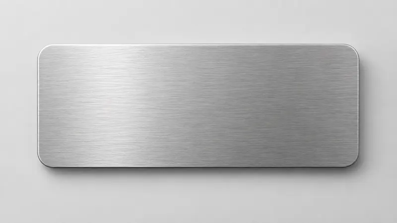 anodized aluminum surface