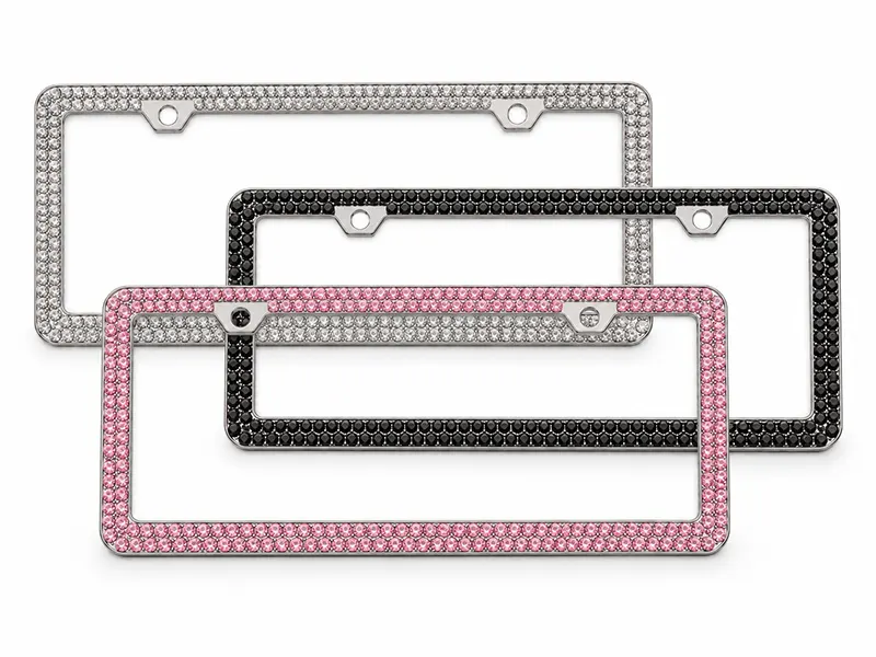 colored rhinestone frame