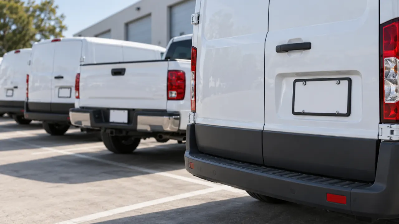 how to choose license plate frames for fleet vehicles