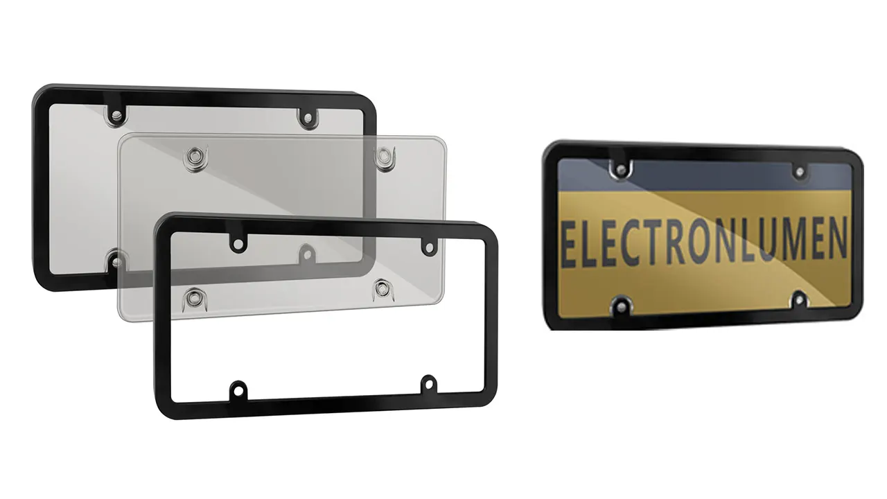 license plate frame vs license plate cover