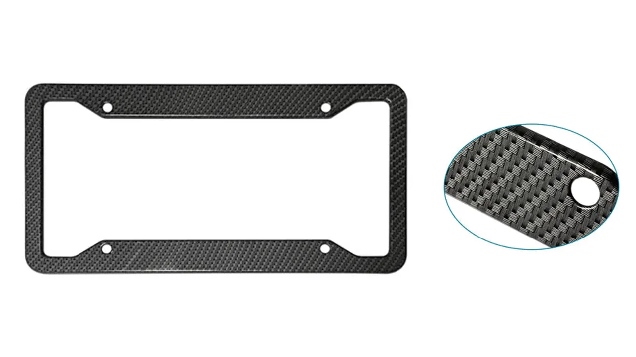 plate thickness for clip on license plate frames