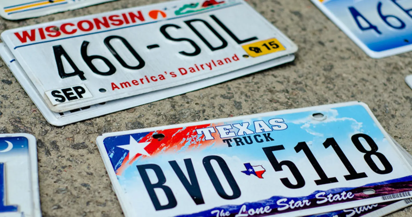 what to do with old license plates