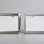 zinc alloy vs aluminum license plate frame