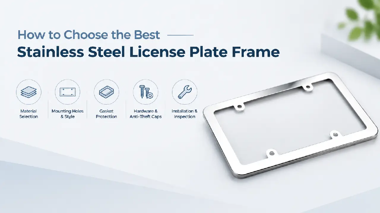 Best Stainless Steel License Plate Frame