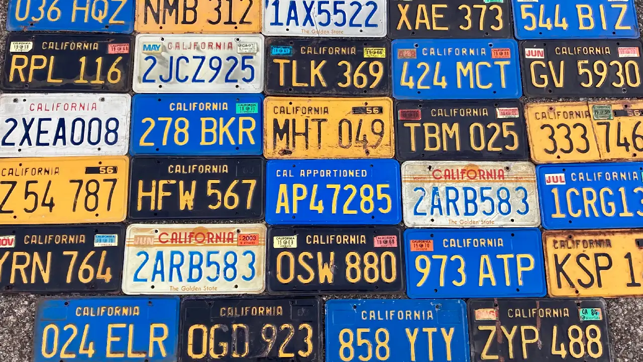 What Countries Have Yellow License Plates