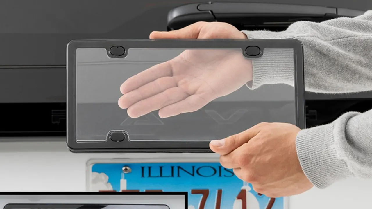 best clear license plate cover