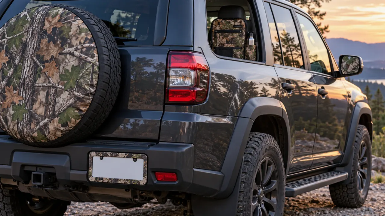 camouflage car accessories
