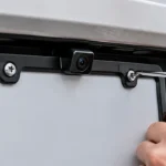 how to install license plate backup camera