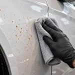 how to remove rust stains from car paint