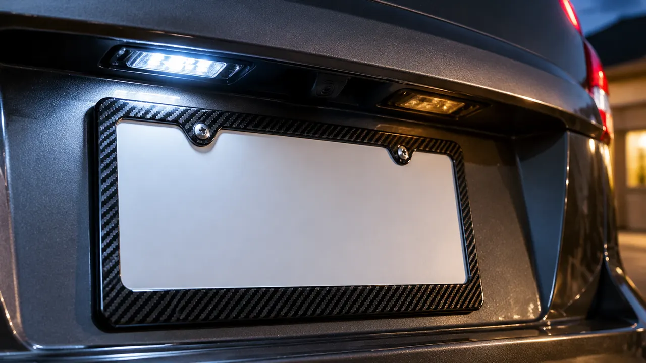 license plate light not working