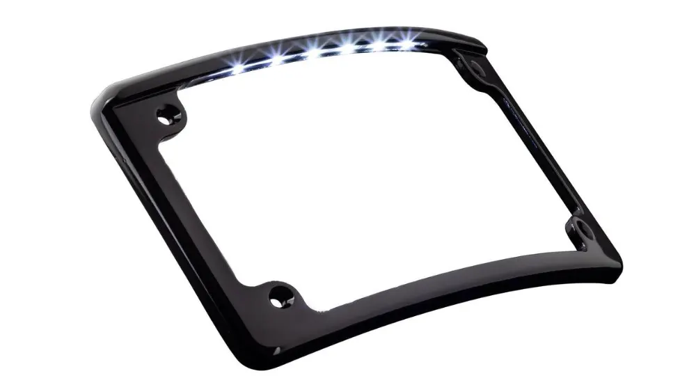 motorcycle led license plate frames
