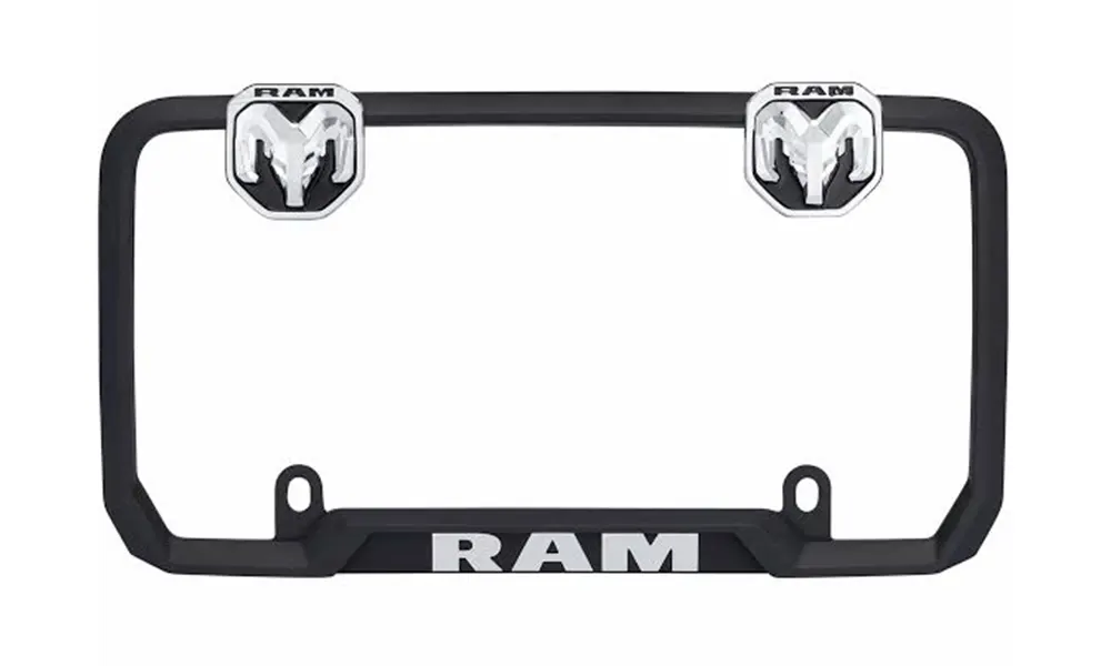 off road truck license plate frame