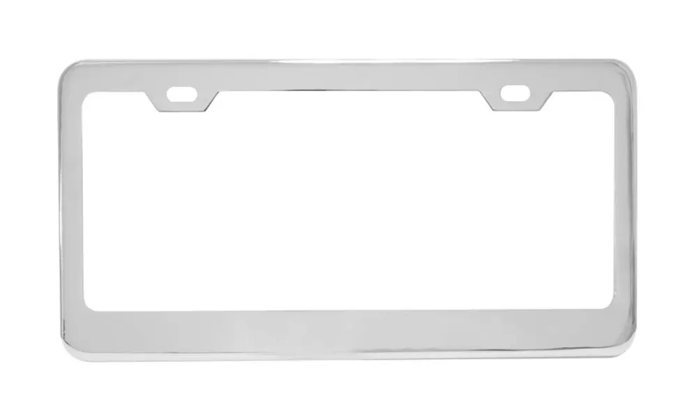 stainless steel truck license plate frame