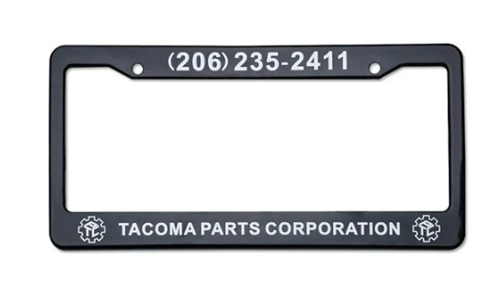 truck dealer license plate frame