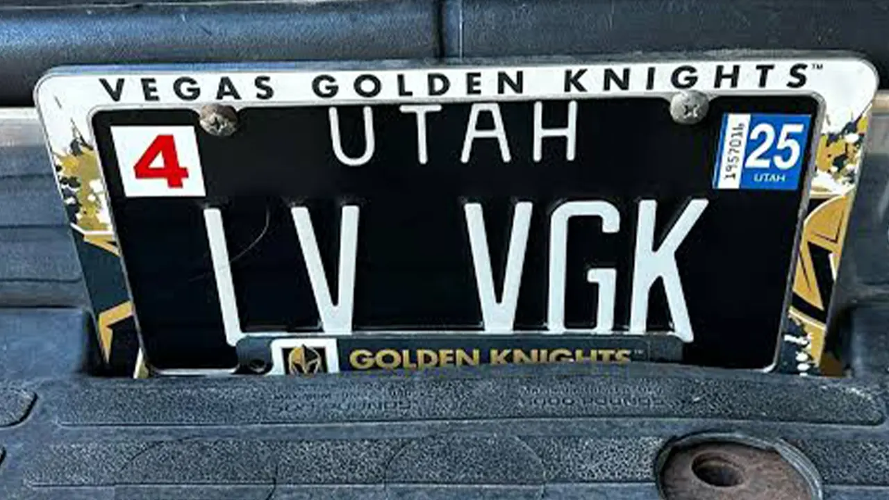 utah license plate frame law