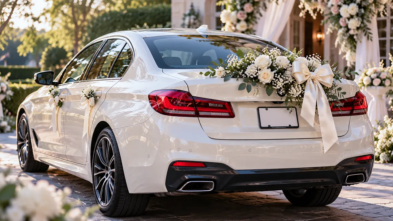 wedding car decoration ideas
