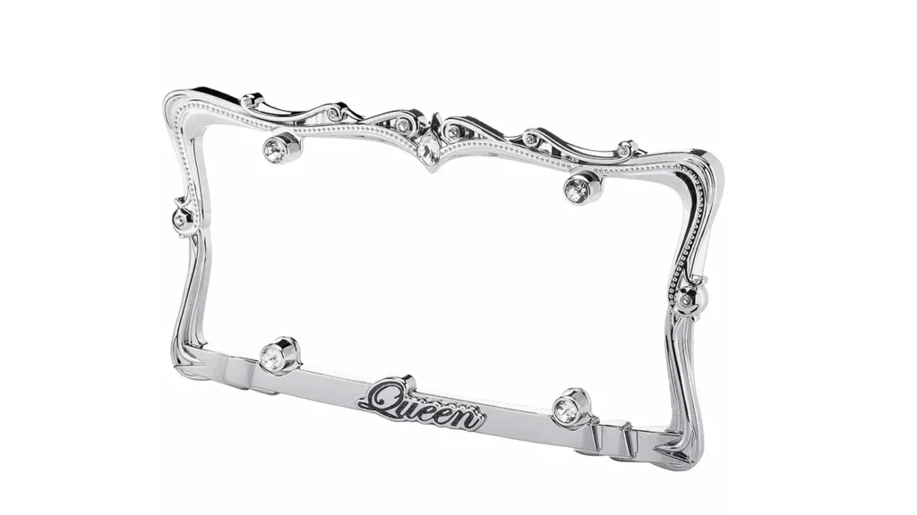 what makes a good chrome license plate frame